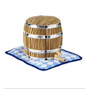 Op deze afbeelding zie je een Accessoires, van het merk Widmann. Biervat Hoed