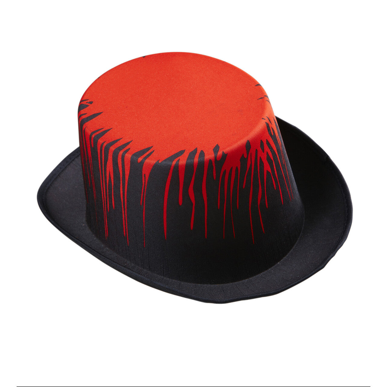 Op deze afbeelding zie je een Accessoires, van het merk Widmann. Hoge Halloween Hoed Druipend Van Het Bloed