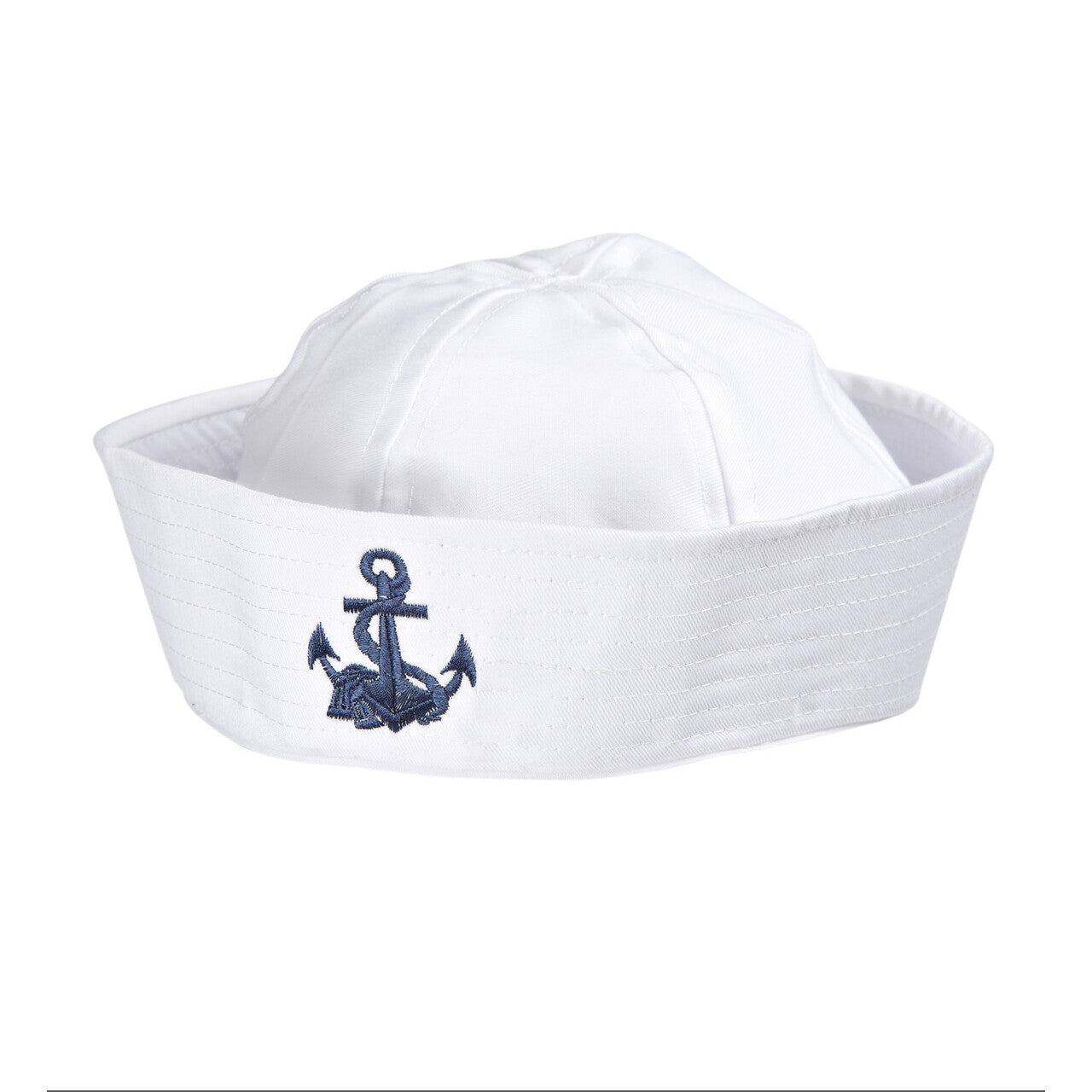 Op deze afbeelding zie je een Accessoires, van het merk Widmann. Schip Ahoy Zeemanspet Met Anker