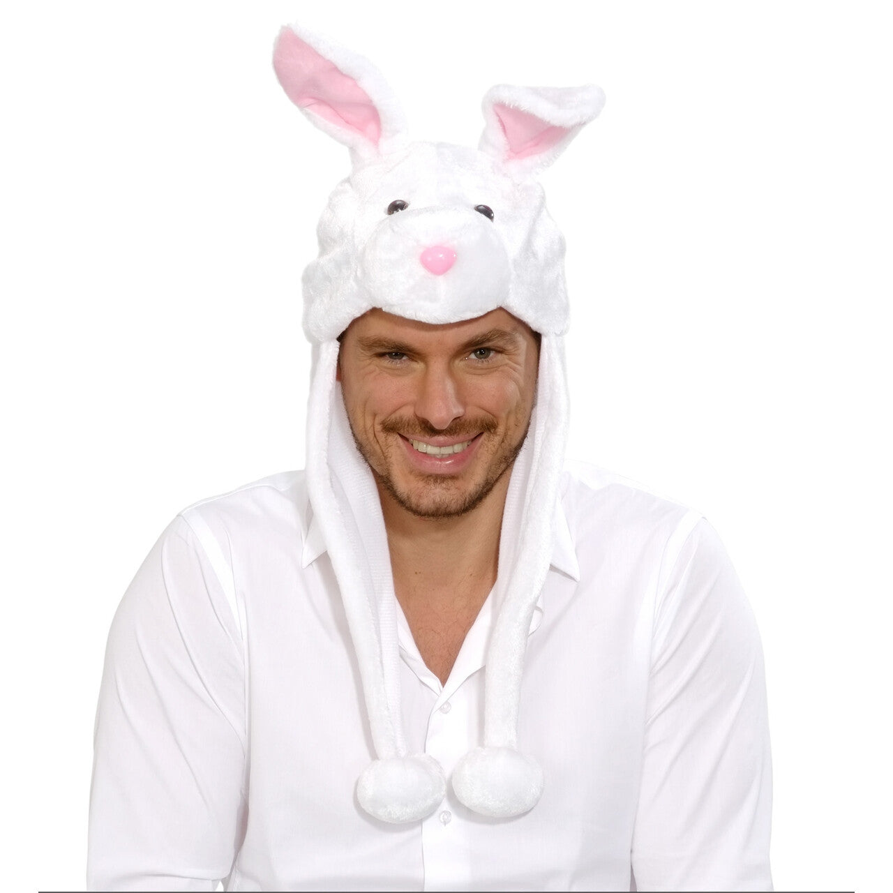 Op deze afbeelding zie je een Accessoires, van het merk Widmann. Muts Konijn