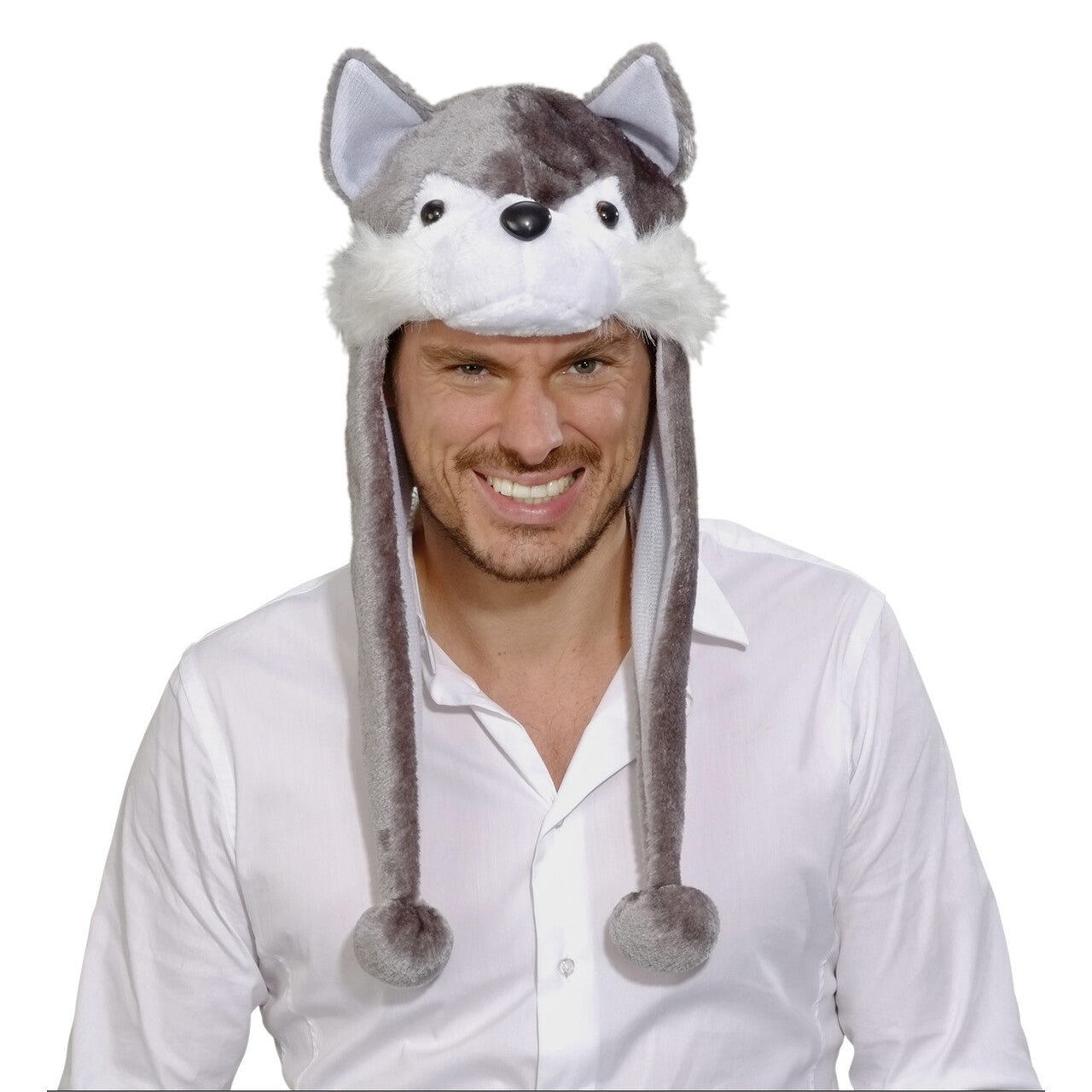Op deze afbeelding zie je een Accessoires, van het merk Widmann. Wolf Muts