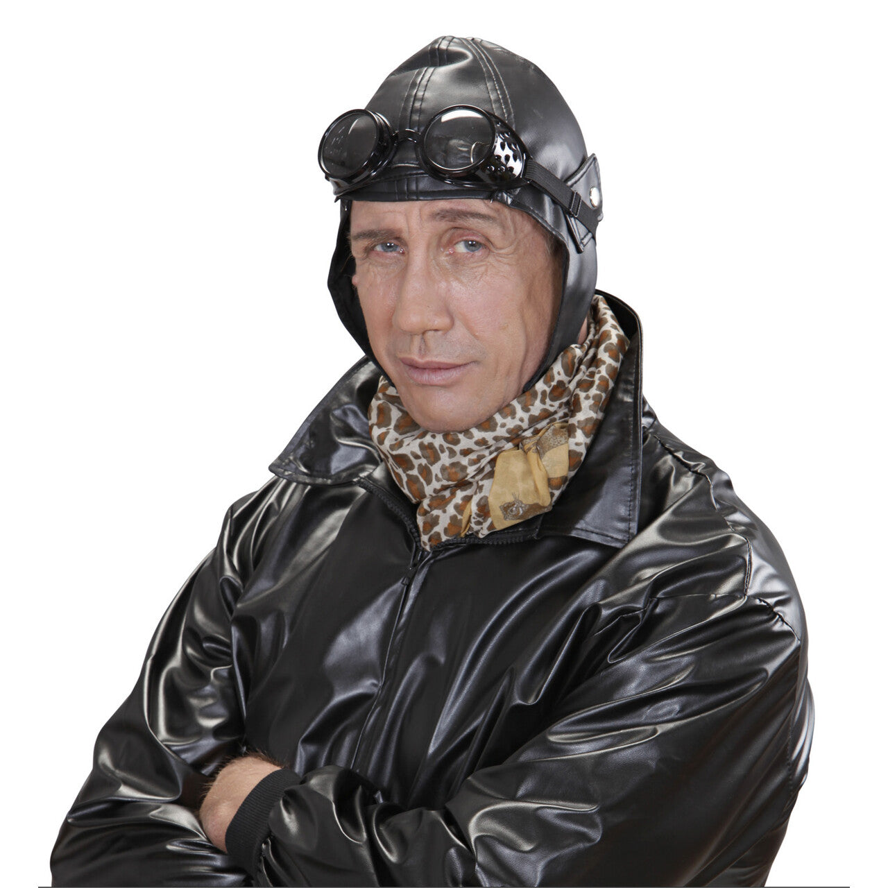 Op deze afbeelding zie je een Accessoires, van het merk Widmann. Bril Vliegenier