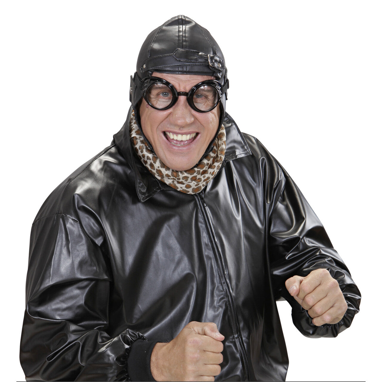 Op deze afbeelding zie je een Accessoires, van het merk Widmann. Bril Vliegenier
