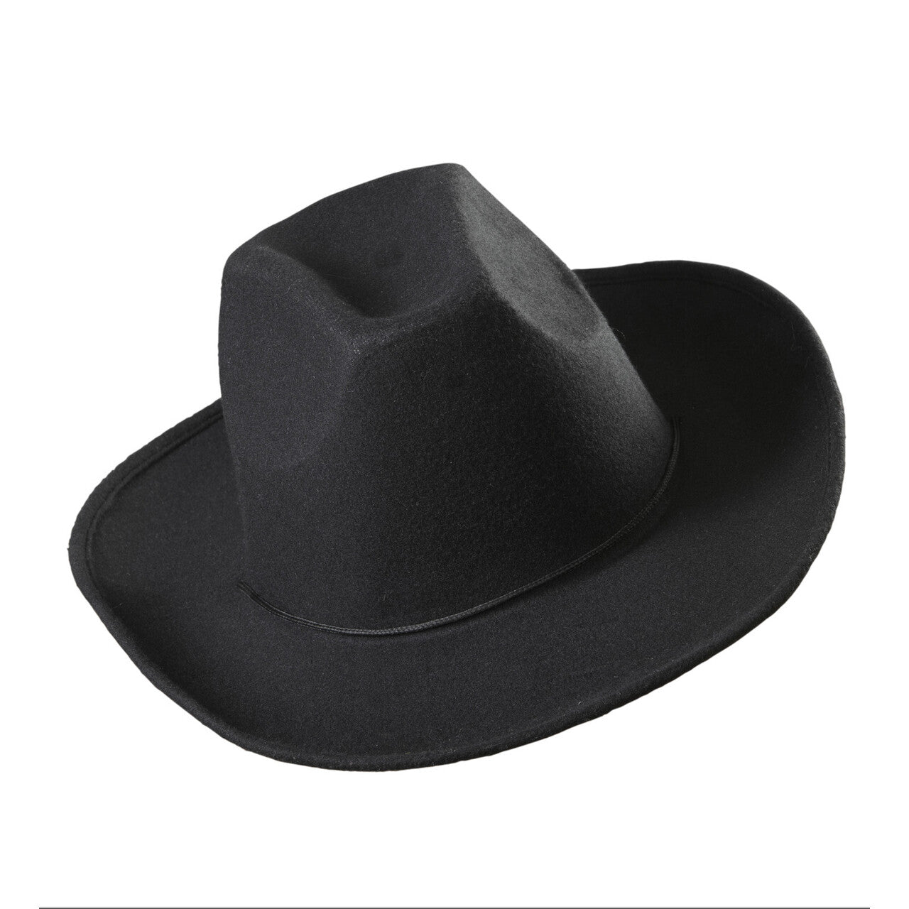 Op deze afbeelding zie je een Accessoires, van het merk Widmann. Cowboyhoed Zwart