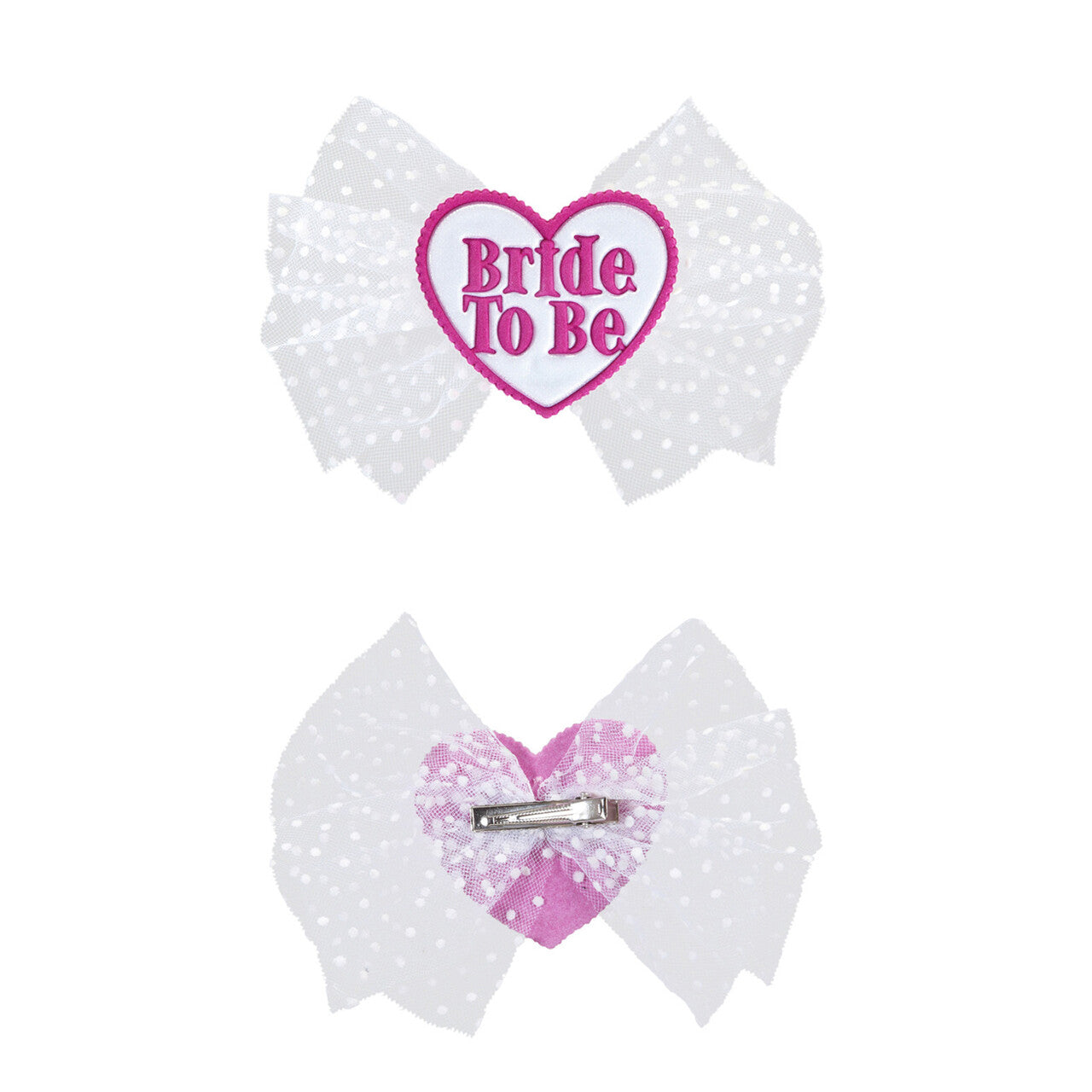 Op deze afbeelding zie je een Accessoires, van het merk Widmann. Hairclip Bride To Be Bruidje