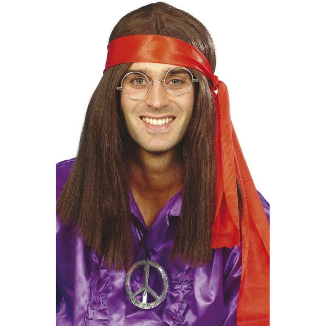 Op deze afbeelding zie je een Accessoires, van het merk Smiffy's. Hippie Man Set