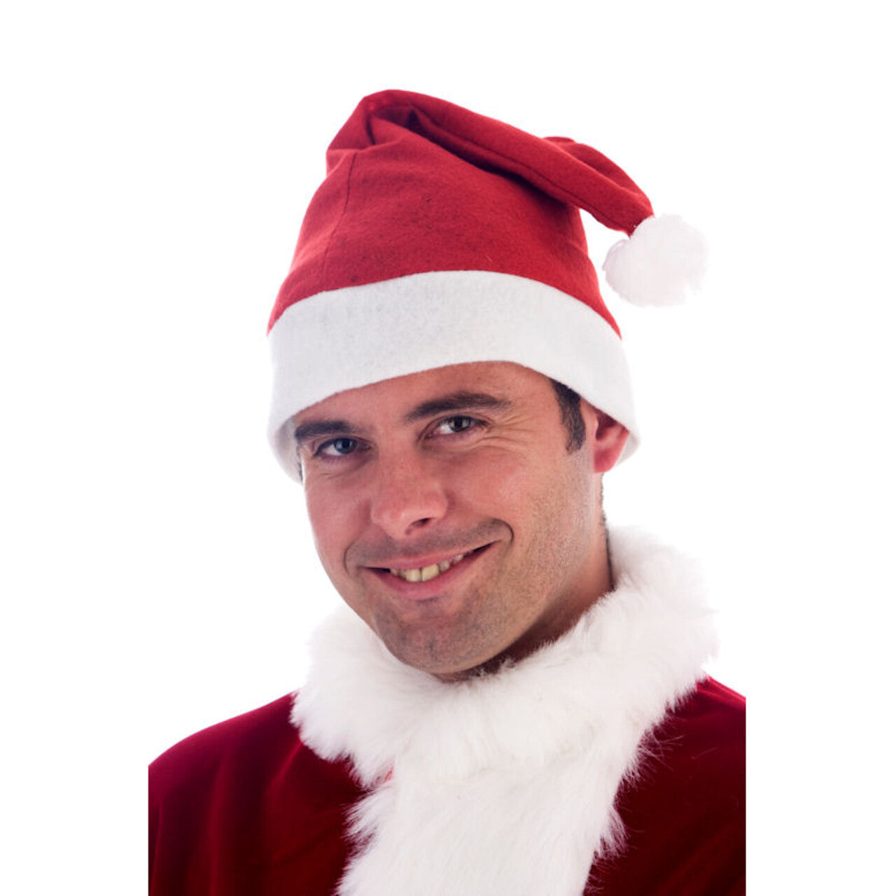 Op deze afbeelding zie je een Accessoires, van het merk Smiffy's. Kerstmis Kerstmuts