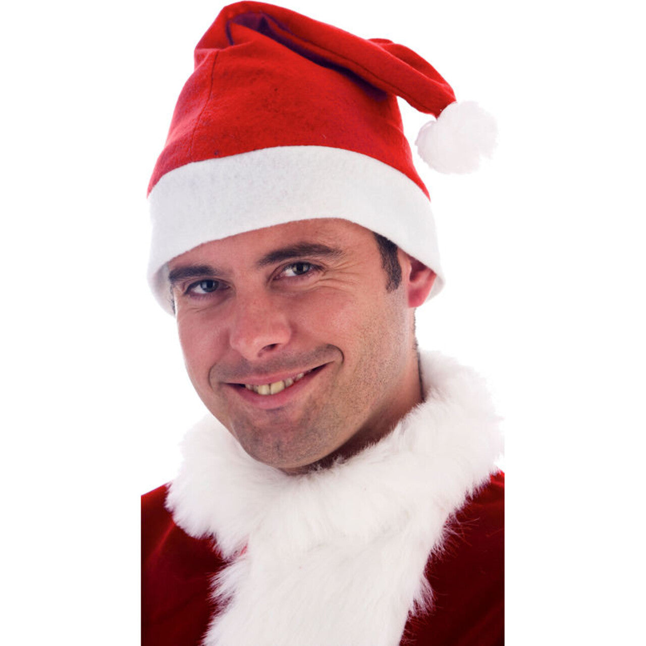 Op deze afbeelding zie je een Accessoires, van het merk Smiffy's. Kerstmis Kerstmuts