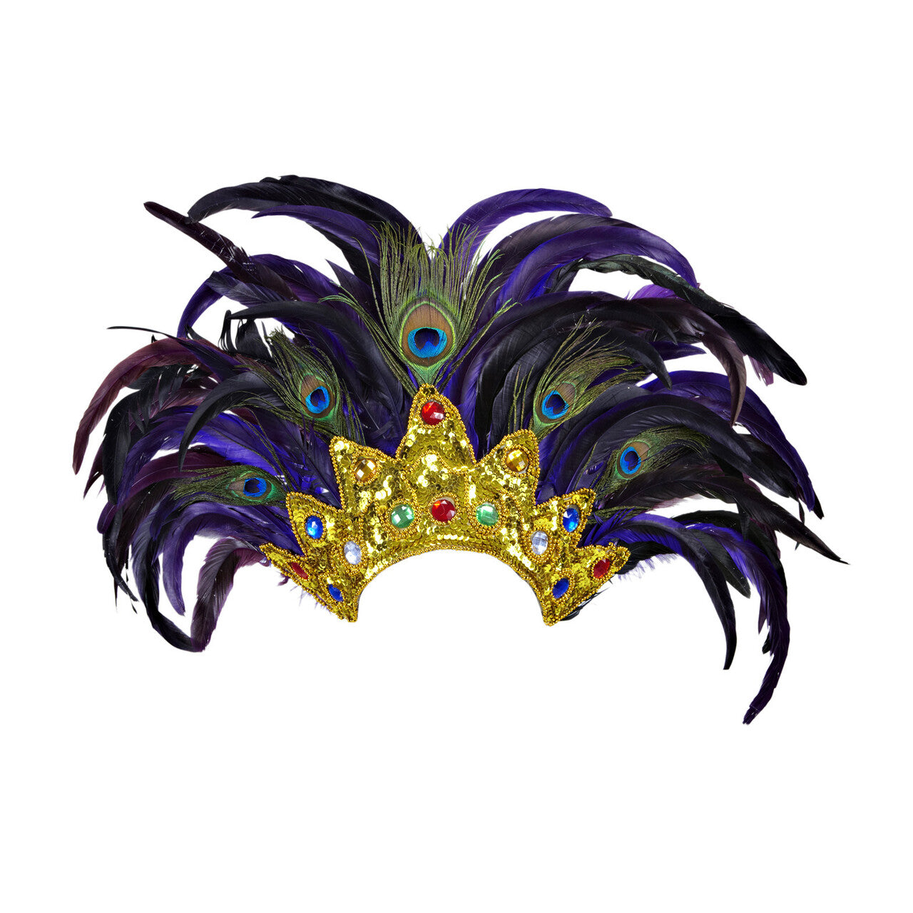 Op deze afbeelding zie je een Accessoires, van het merk Widmann. Rio De Janeiro Carnaval Veren Hoofdstuk