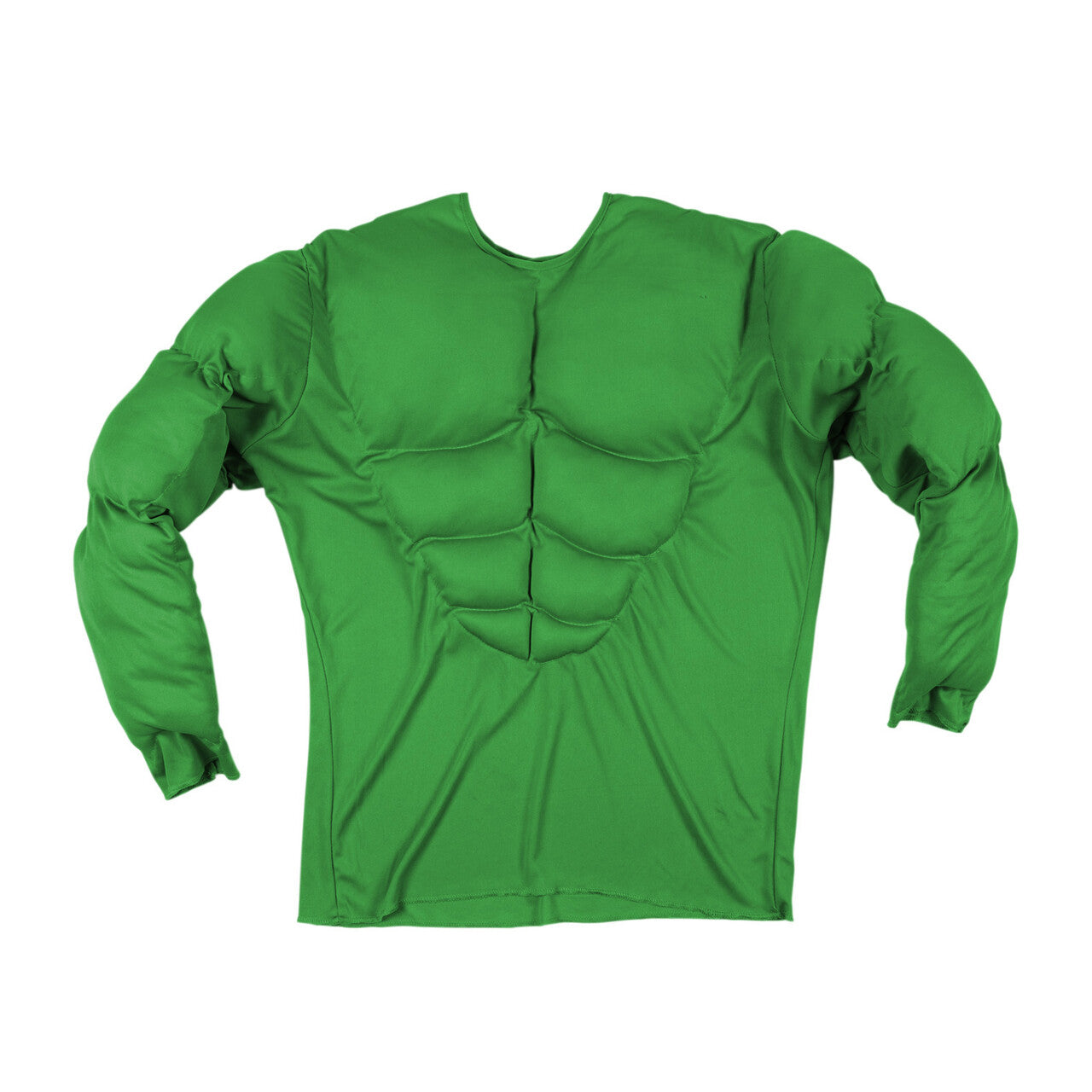 Op deze afbeelding zie je een Kostuums, van het merk Widmann. Machtig Spierenshirt Groen Volwassen Man