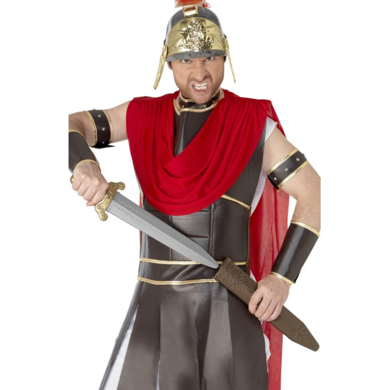 Op deze afbeelding zie je een Accessoires, van het merk Smiffy's. Romeins Zwaard Met Schede