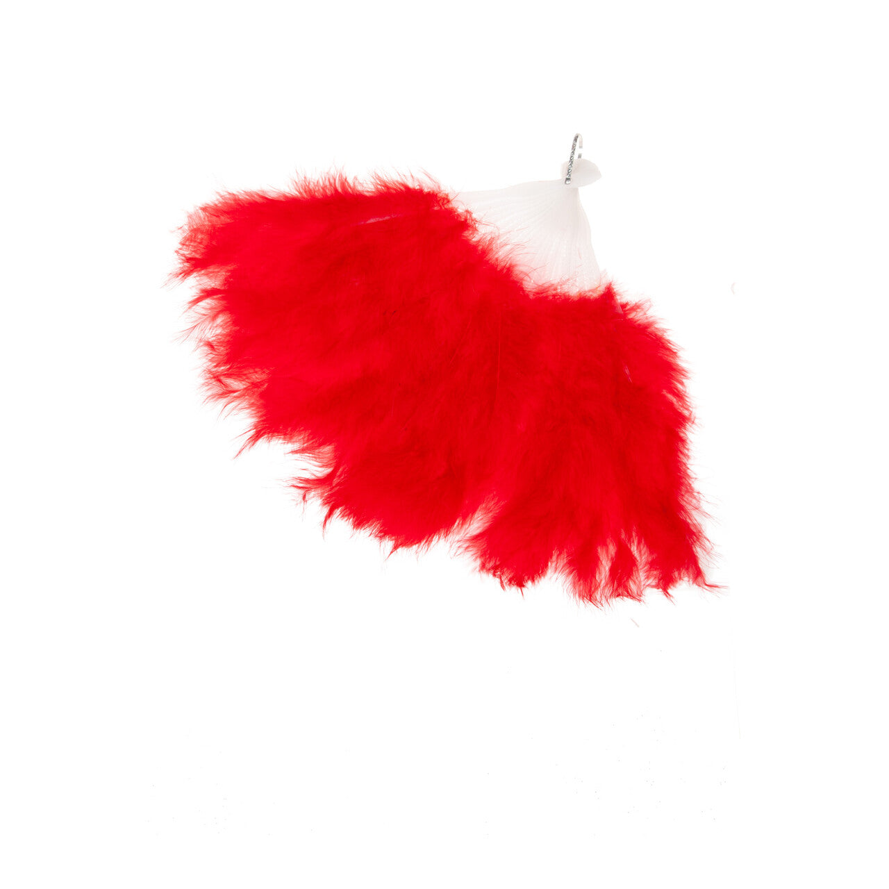 Op deze afbeelding zie je een Accessoires, van het merk Wilbers. Elegante Verenwaaier Rood