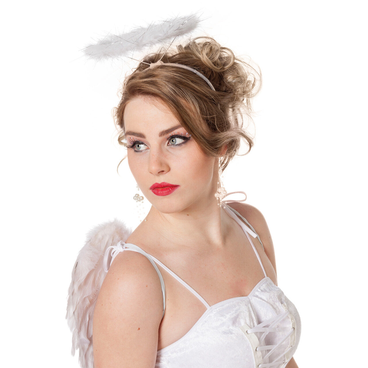 Op deze afbeelding zie je een Accessoires, van het merk Wilbers. Aureool Engel Halo Diadeem