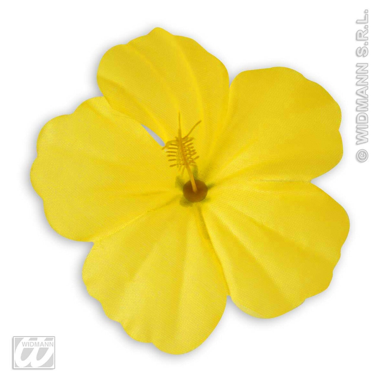 Op deze afbeelding zie je een Decoratie, van het merk Widmann. Set Van 18 Hibiscus Bloemen