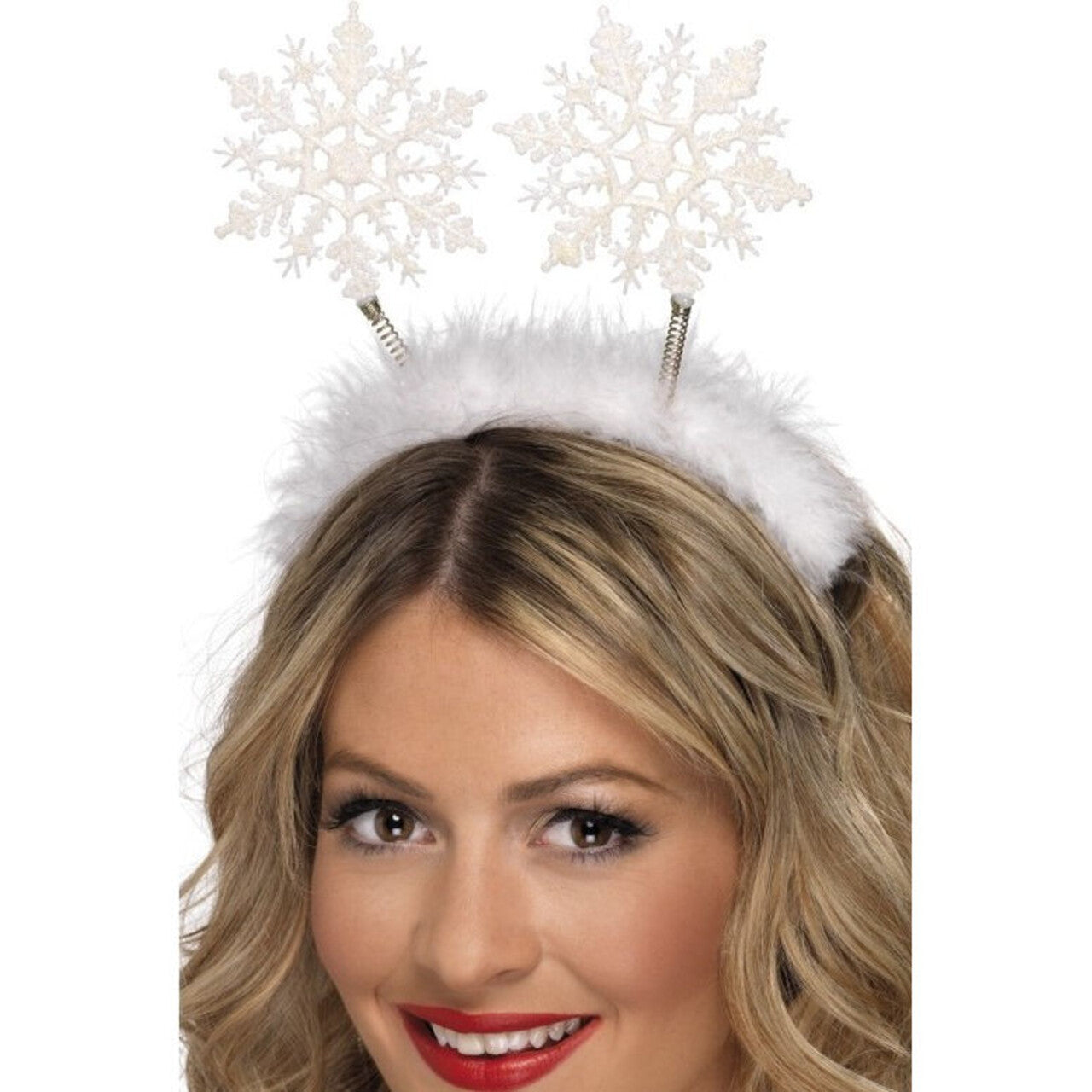 Op deze afbeelding zie je een Accessoires, van het merk Smiffy's. Sneeuwvlok Diadeem