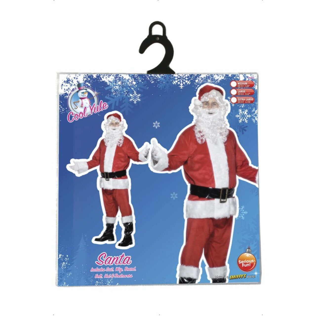 Op deze afbeelding zie je een Kostuums, van het merk Smiffy's. Traditionele Kerstman Kostuum