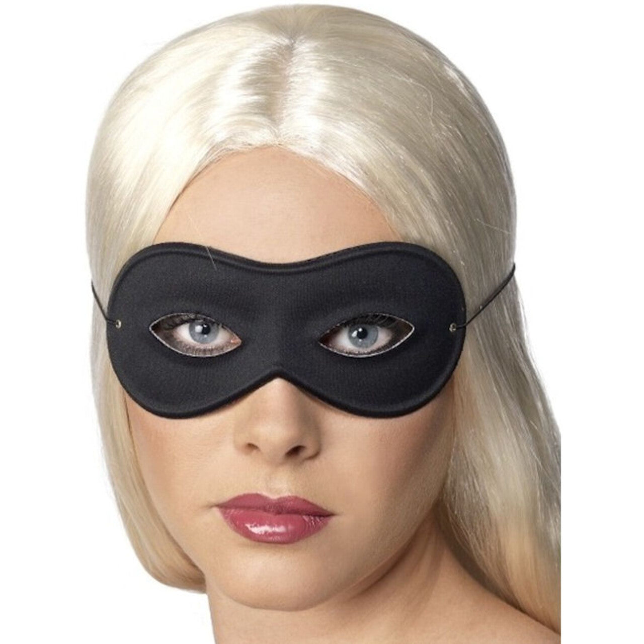 Op deze afbeelding zie je een Accessoires, van het merk Smiffy's. Zwart Oogmasker