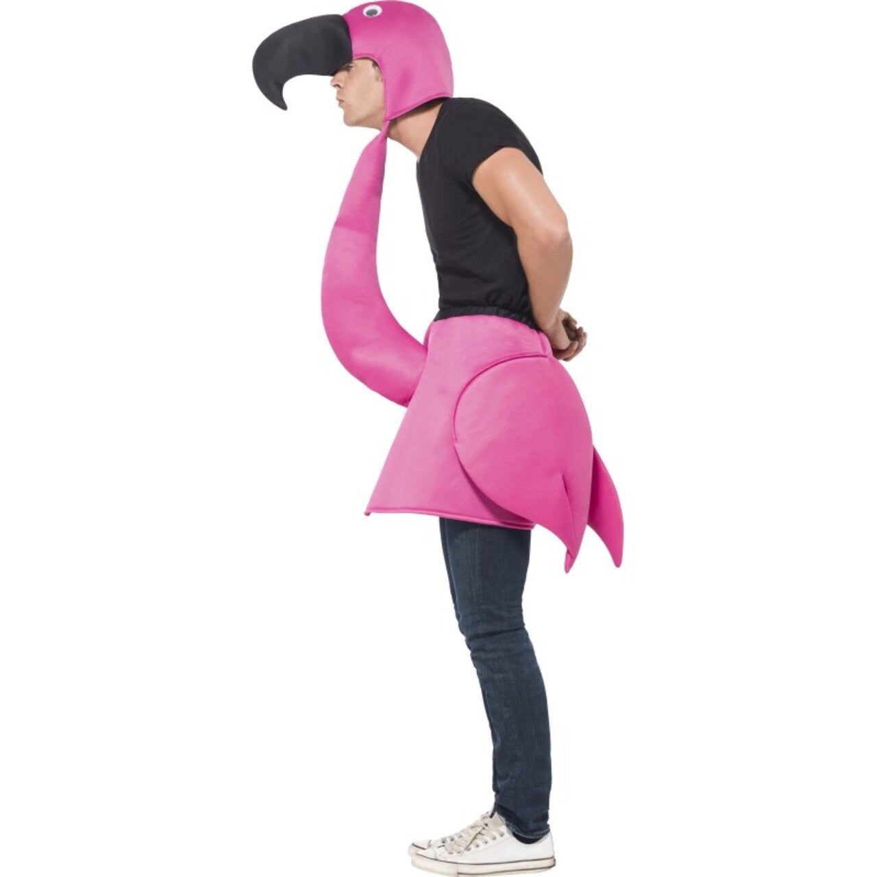 Op deze afbeelding zie je een Kostuums, van het merk Smiffy's. Flamingo Kostuum
