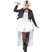 Op deze afbeelding zie je een Kostuums, van het merk Smiffy's. Bride Of Chucky Horror Vrouw Kostuum