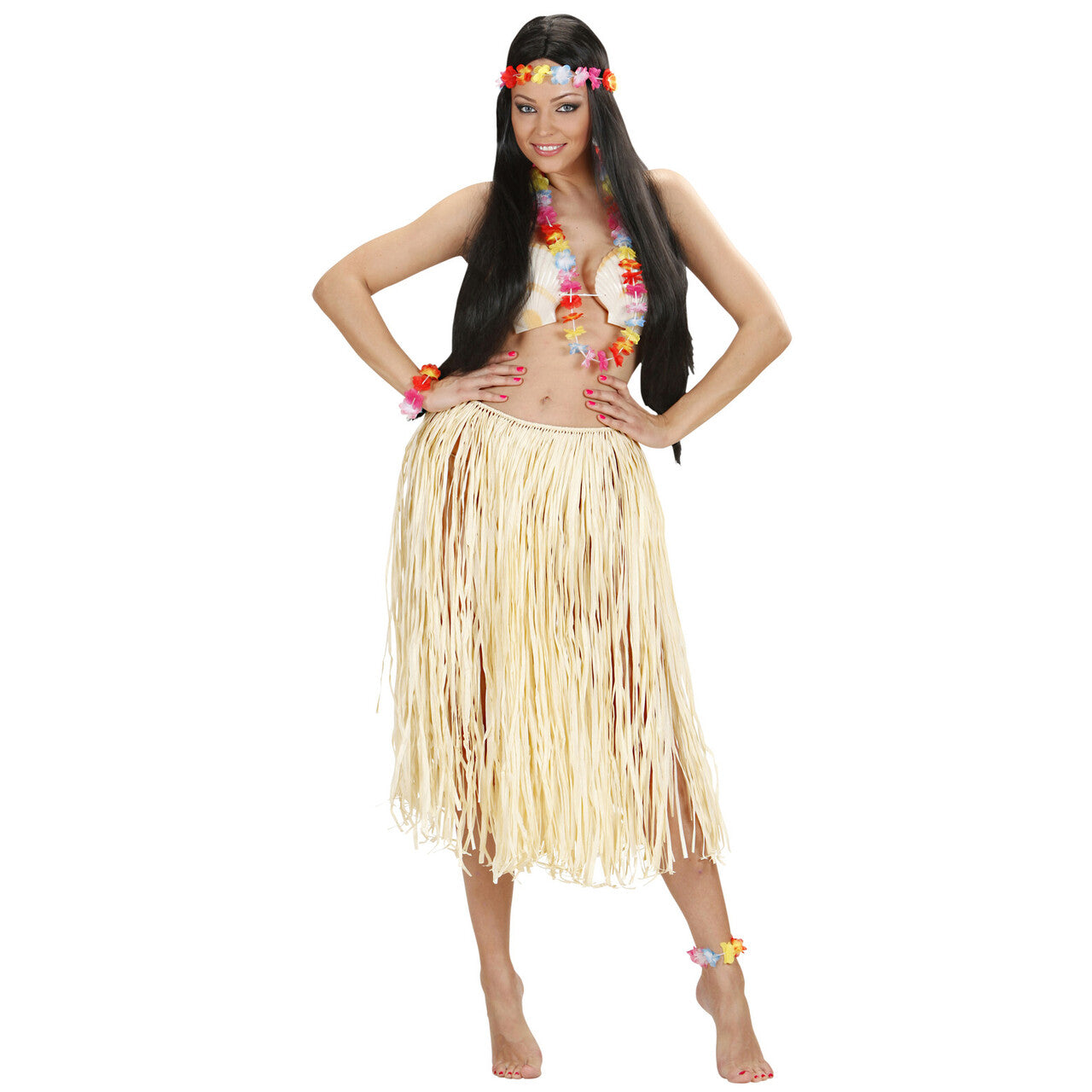 Op deze afbeelding zie je een Accessoires, van het merk Widmann. Hawai Set Meerkleurig