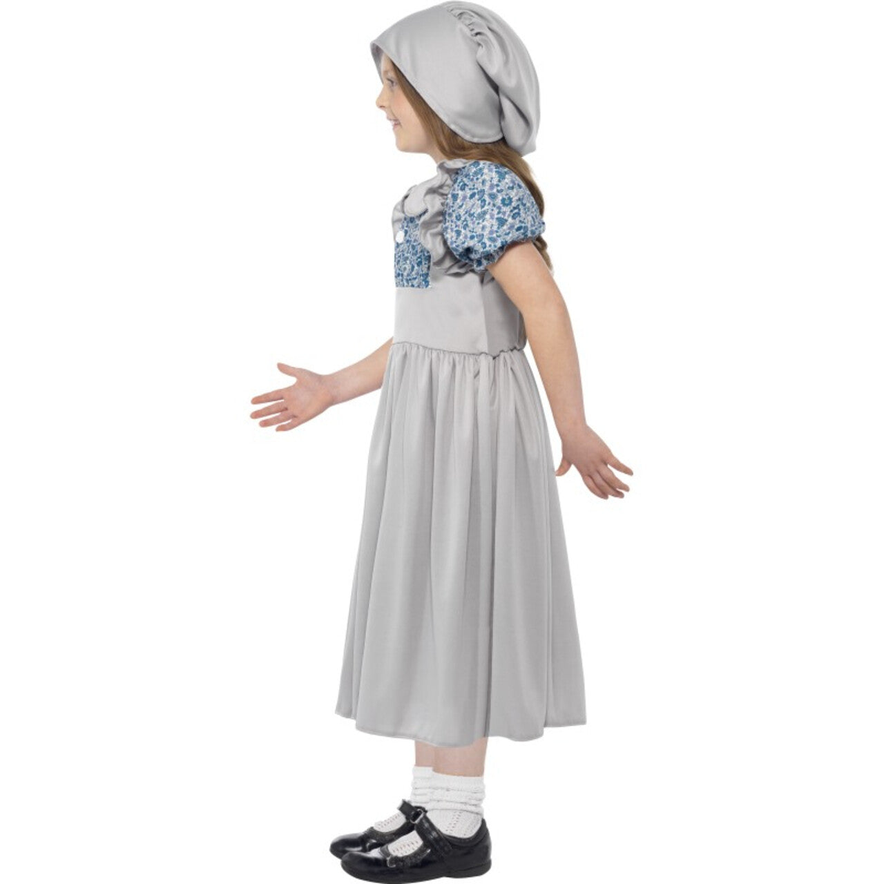 Op deze afbeelding zie je een Kostuums, van het merk Smiffy's. Victoriaans Engels Schoolmeisje Kostuum