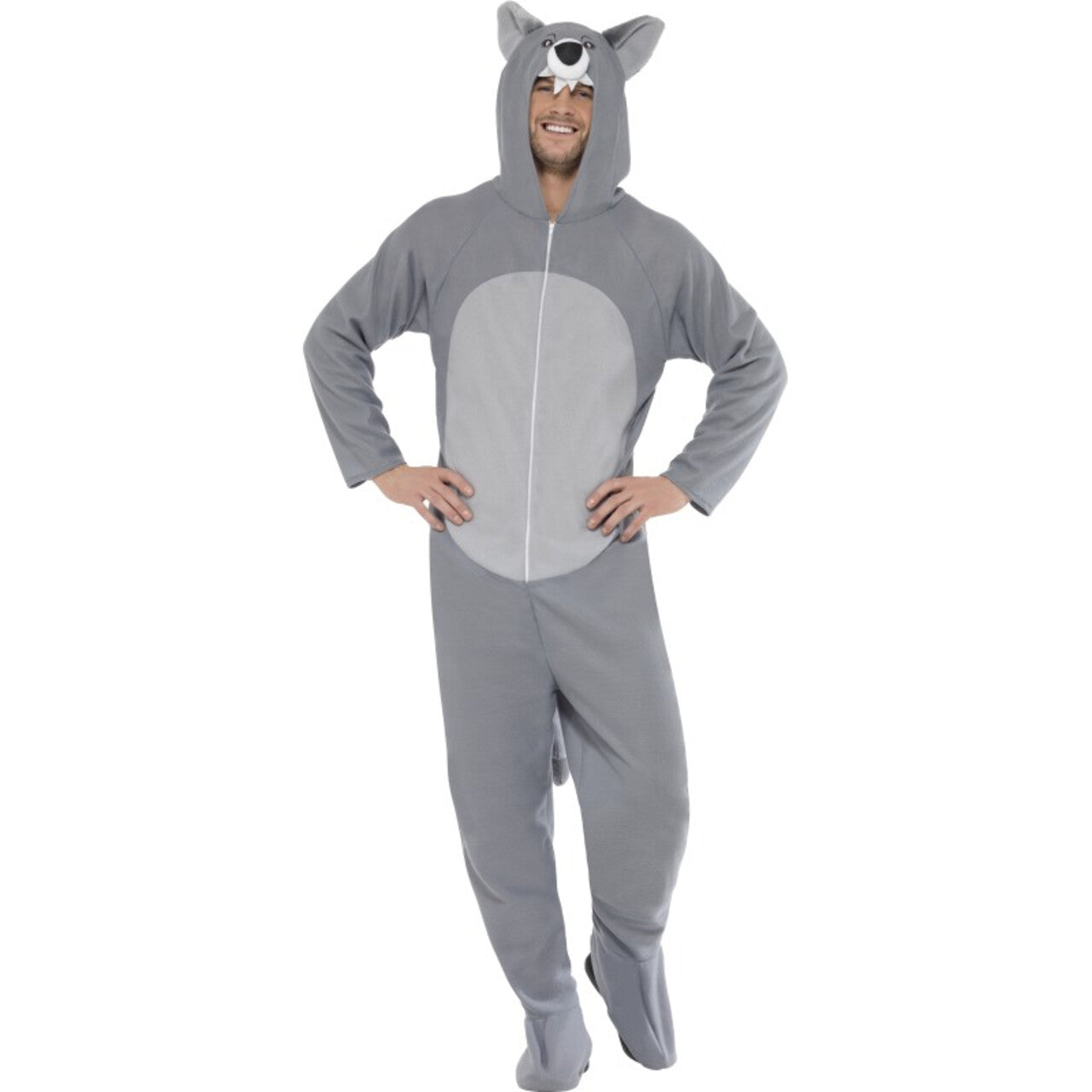 Op deze afbeelding zie je een Kostuums, van het merk Smiffy's. Vriendelijke Wolf Kostuum