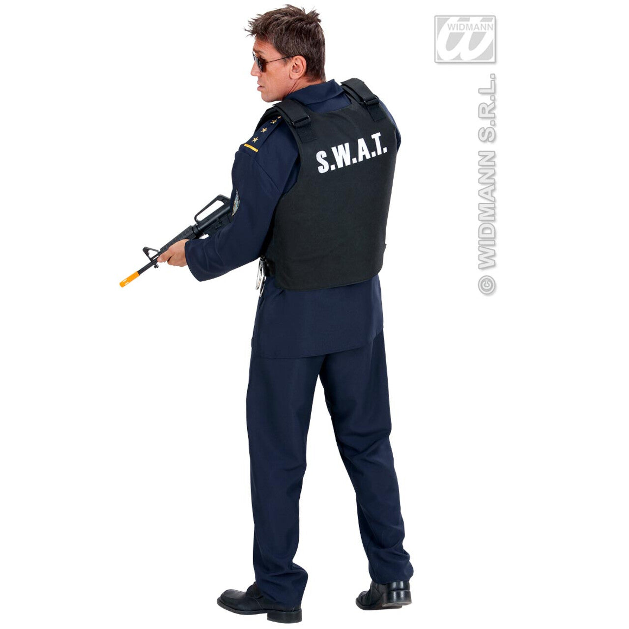 Op deze afbeelding zie je een Accessoires, van het merk Widmann. S.w.a.t. Vest