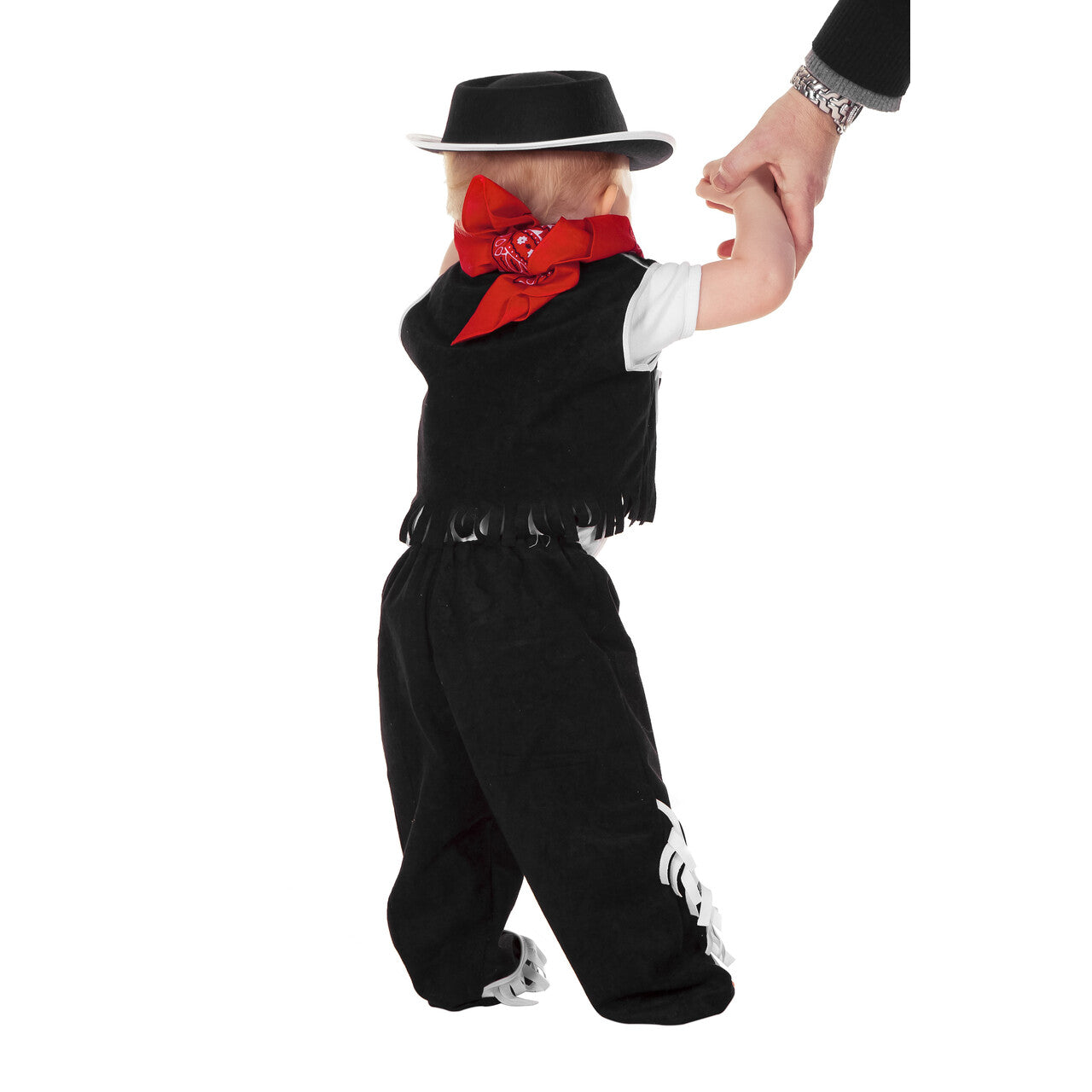 Op deze afbeelding zie je een Kostuums, van het merk Wilbers. Billy-Baby Cowboy Texas Kind Kostuum