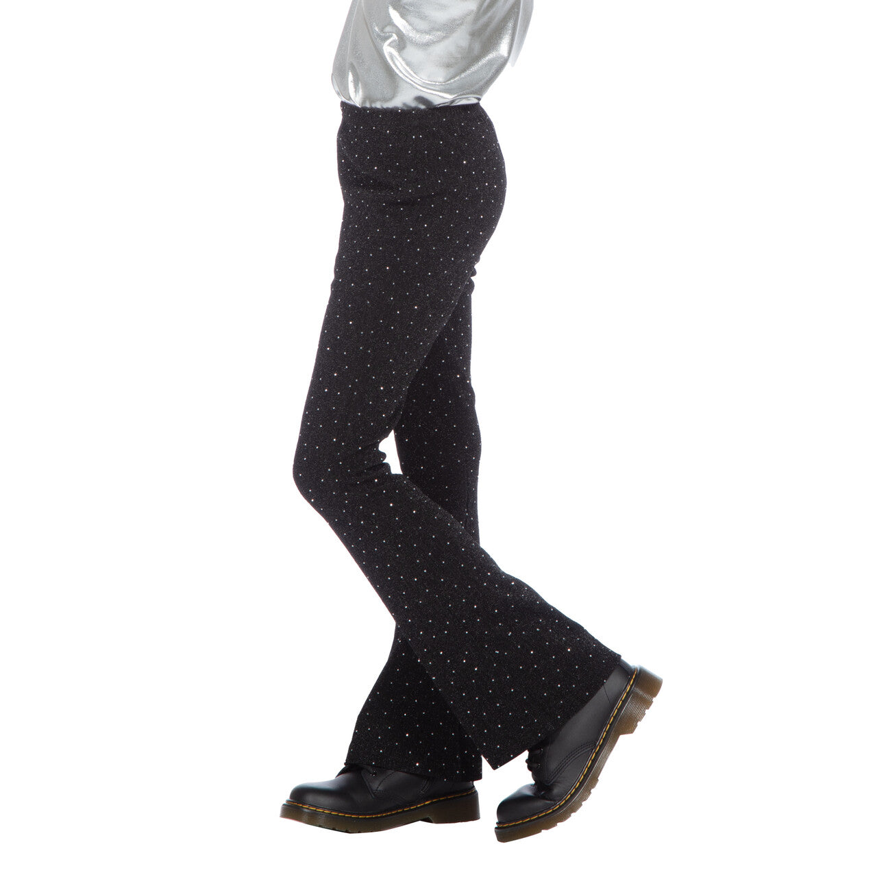 Op deze afbeelding zie je een Kostuums, van het merk Wilbers. Disco Diamond Flared Broek Meisje