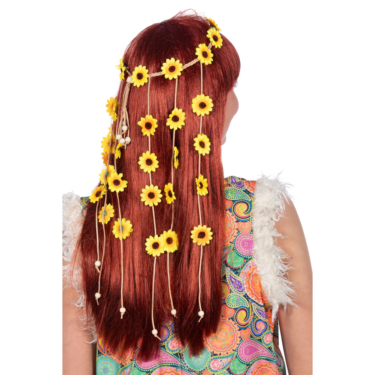 Op deze afbeelding zie je een Accessoires, van het merk Wilbers. Sun Flower Girl Hippie Hoofdband