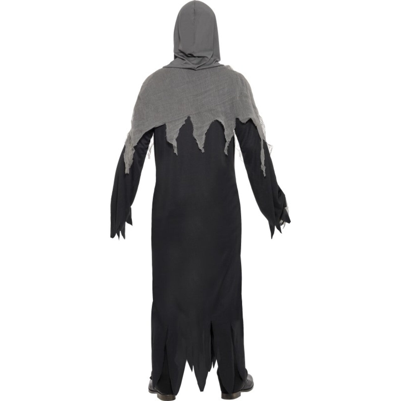 Op deze afbeelding zie je een Kostuums, van het merk Smiffy's. Grim Reaper Uit Het Hiernamaals Man Kostuum