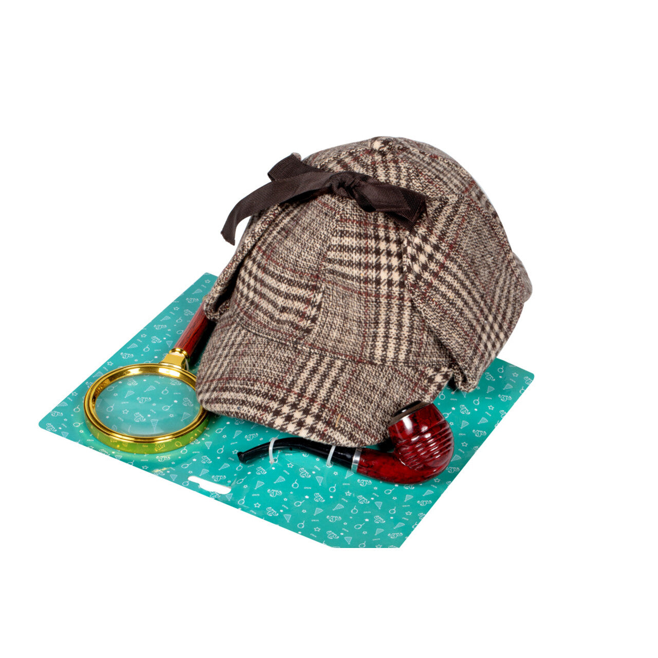 Op deze afbeelding zie je een Accessoires, van het merk Wilbers. Accessoire Set Detective Gijs Glashelder