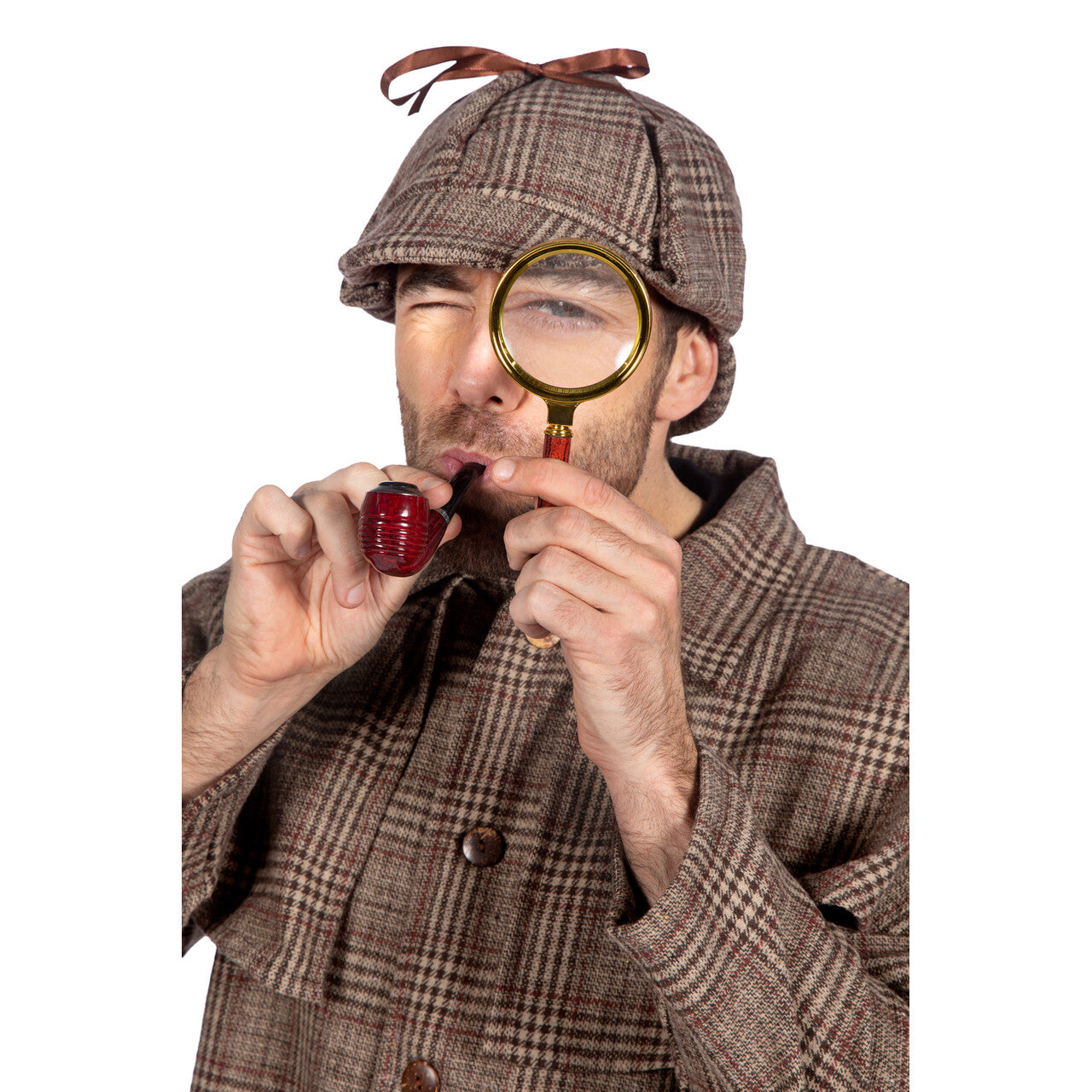 Op deze afbeelding zie je een Accessoires, van het merk Wilbers. Accessoire Set Detective Gijs Glashelder