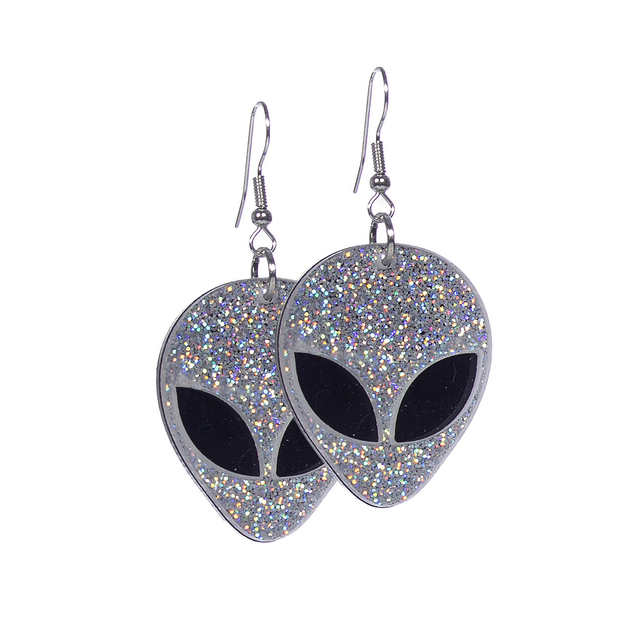 Op deze afbeelding zie je een Accessoires, van het merk Wilbers. Oorbellen Silvershine Alien