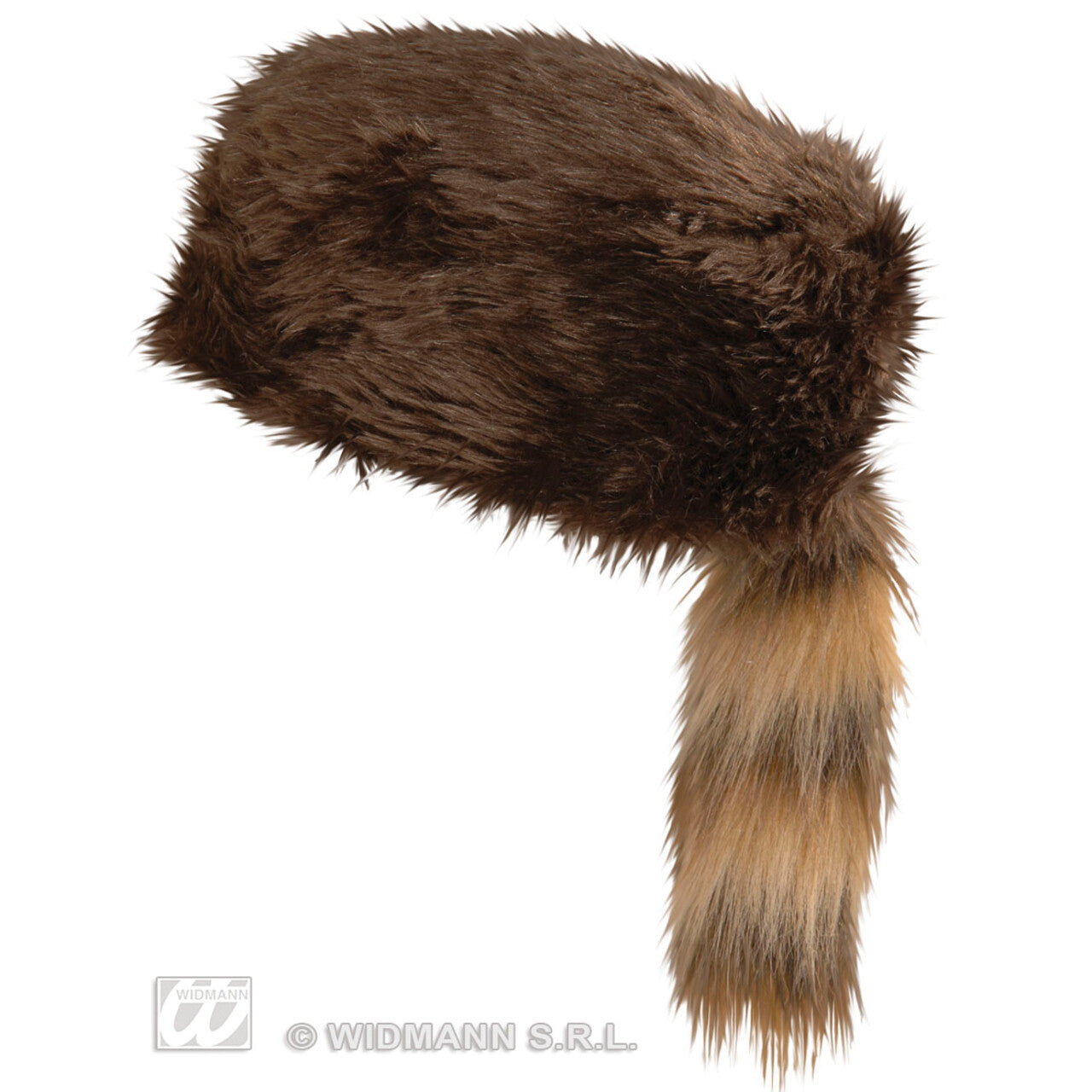 Op deze afbeelding zie je een Accessoires, van het merk Widmann. Trapper Pelsjager Muts Pluche