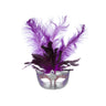 Opvallend Venetiaans Masker Paars Emerald Beauty