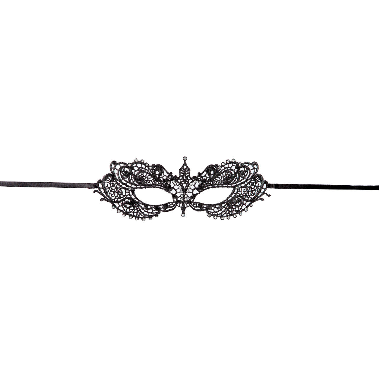 Op deze afbeelding zie je een Accessoires, van het merk Wilbers. Elegant Oogmasker Met Strass