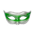 Oogmasker Venice Zilver Groen