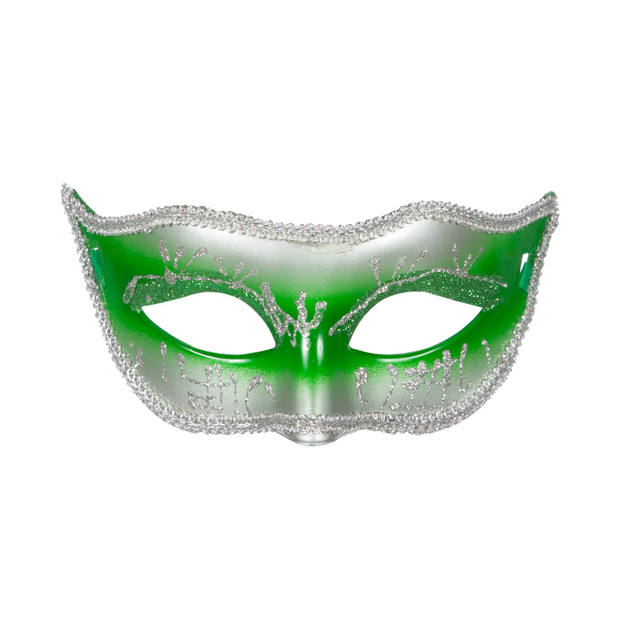 Op deze afbeelding zie je een Accessoires, van het merk Wilbers. Oogmasker Venice Zilver Groen