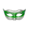 Oogmasker Venice Zilver Groen