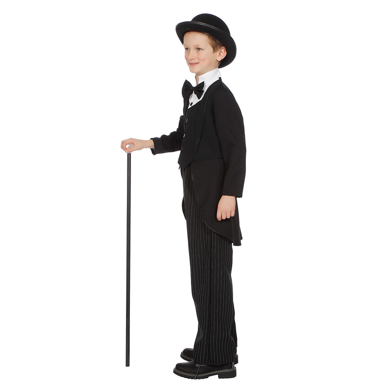 Op deze afbeelding zie je een Kostuums, van het merk Wilbers. Charlie Uit De Stomme Film Kind Jongen Kostuum