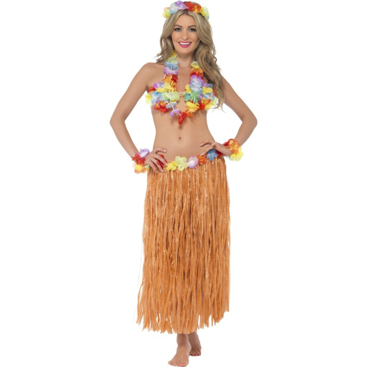 Op deze afbeelding zie je een Kostuums, van het merk Smiffy's. Hawaii Verkleed Set Vrouw Kostuum