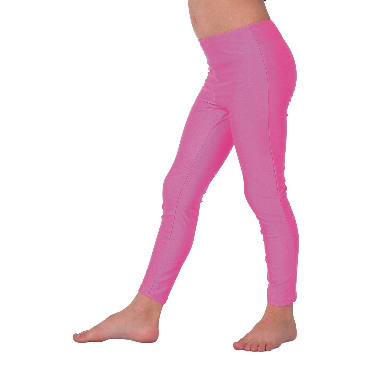 Op deze afbeelding zie je een Kostuums, van het merk Wilbers. Purple Disco Legging Kinderen Meisje