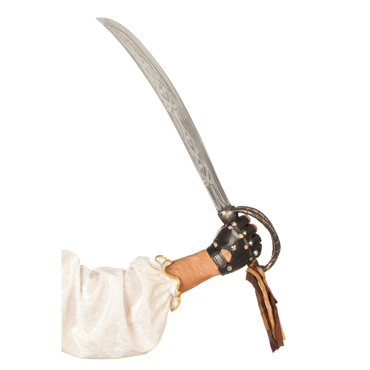 Op deze afbeelding zie je een Accessoires, van het merk Wilbers. Piratenzwaard Caribische Piraat Jack 70 Centimeter
