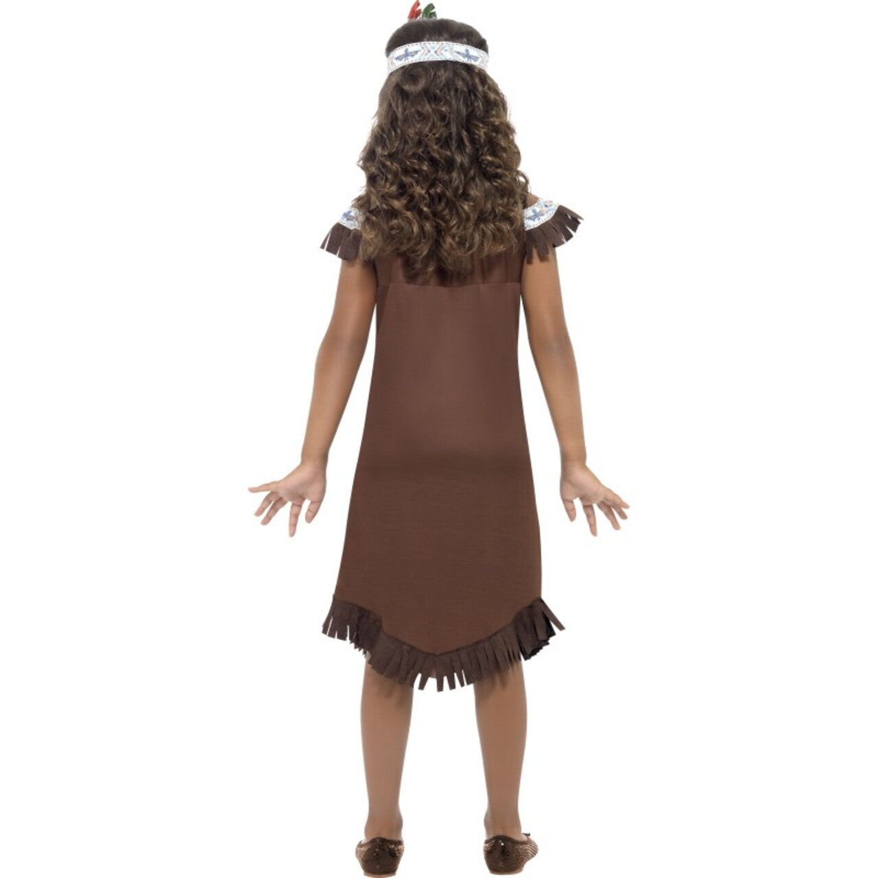 Op deze afbeelding zie je een Kostuums, van het merk Smiffy's. Indiaanse Hiawatha Van De Prairie Meisje Kostuum