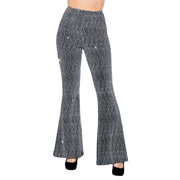 Op deze afbeelding zie je een Kostuums, van het merk Wilbers. Shine Bright Glitter Flared Broek Vrouw