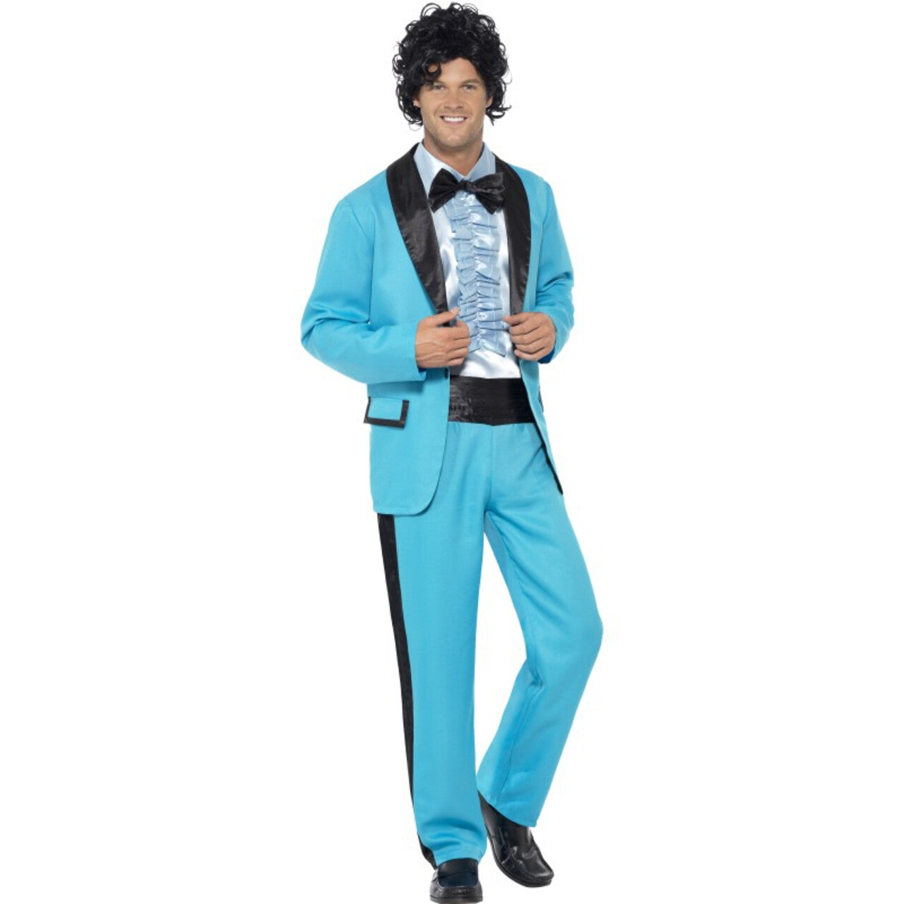 Op deze afbeelding zie je een Kostuums, van het merk Smiffy's. Jaren 80 Amerikaanse Prom Schoolfeest Man Kostuum