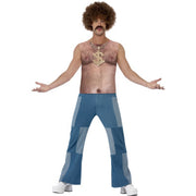 Op deze afbeelding zie je een Kostuums, van het merk Smiffy's. Harige Borst Hemd Man
