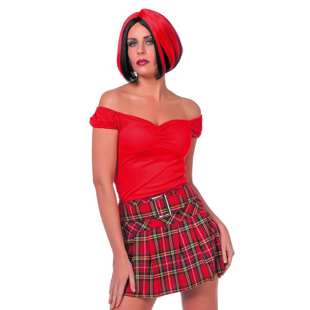 Op deze afbeelding zie je een Kostuums, van het merk Wilbers. Veelzijdige Top Uni Rood Vrouw