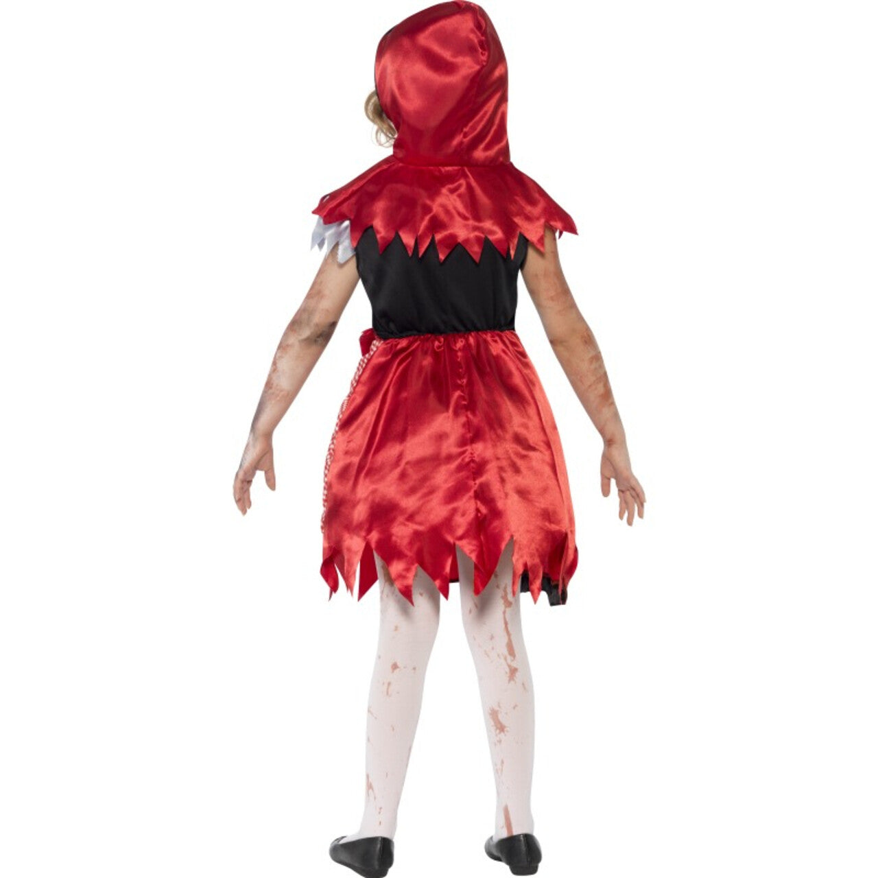 Op deze afbeelding zie je een Kostuums, van het merk Smiffy's. Zombie Roodkapje Meisje Kostuum